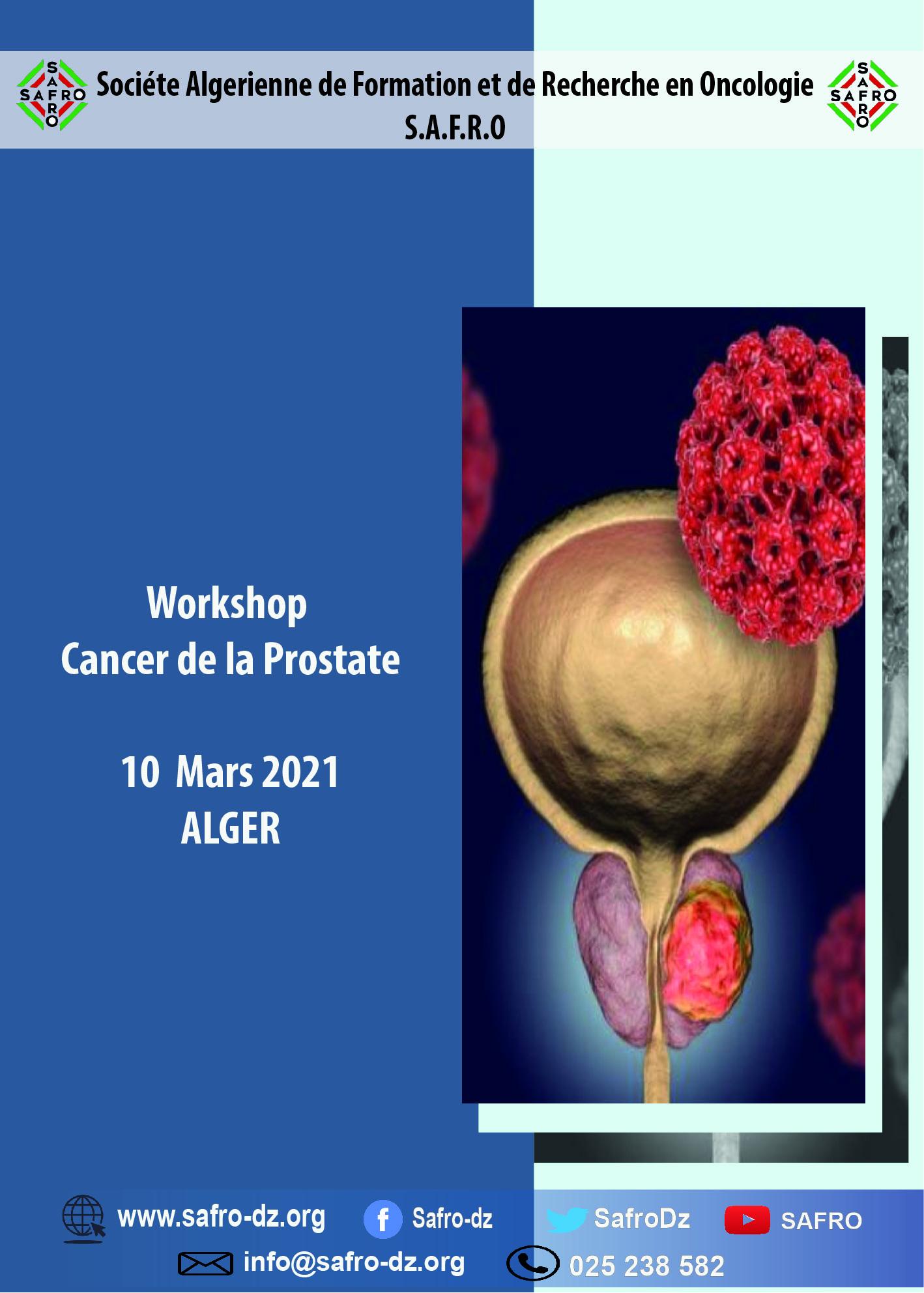 Workshop Cancer de la Prostate - 10 Mars 2021 |  Alger