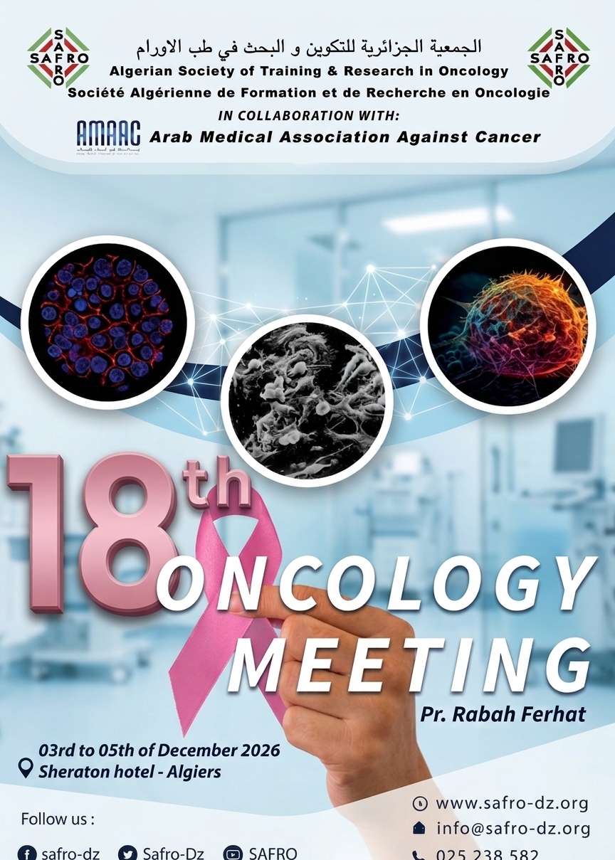 18th Oncology Meeting 03 au 05 Décembre 2026